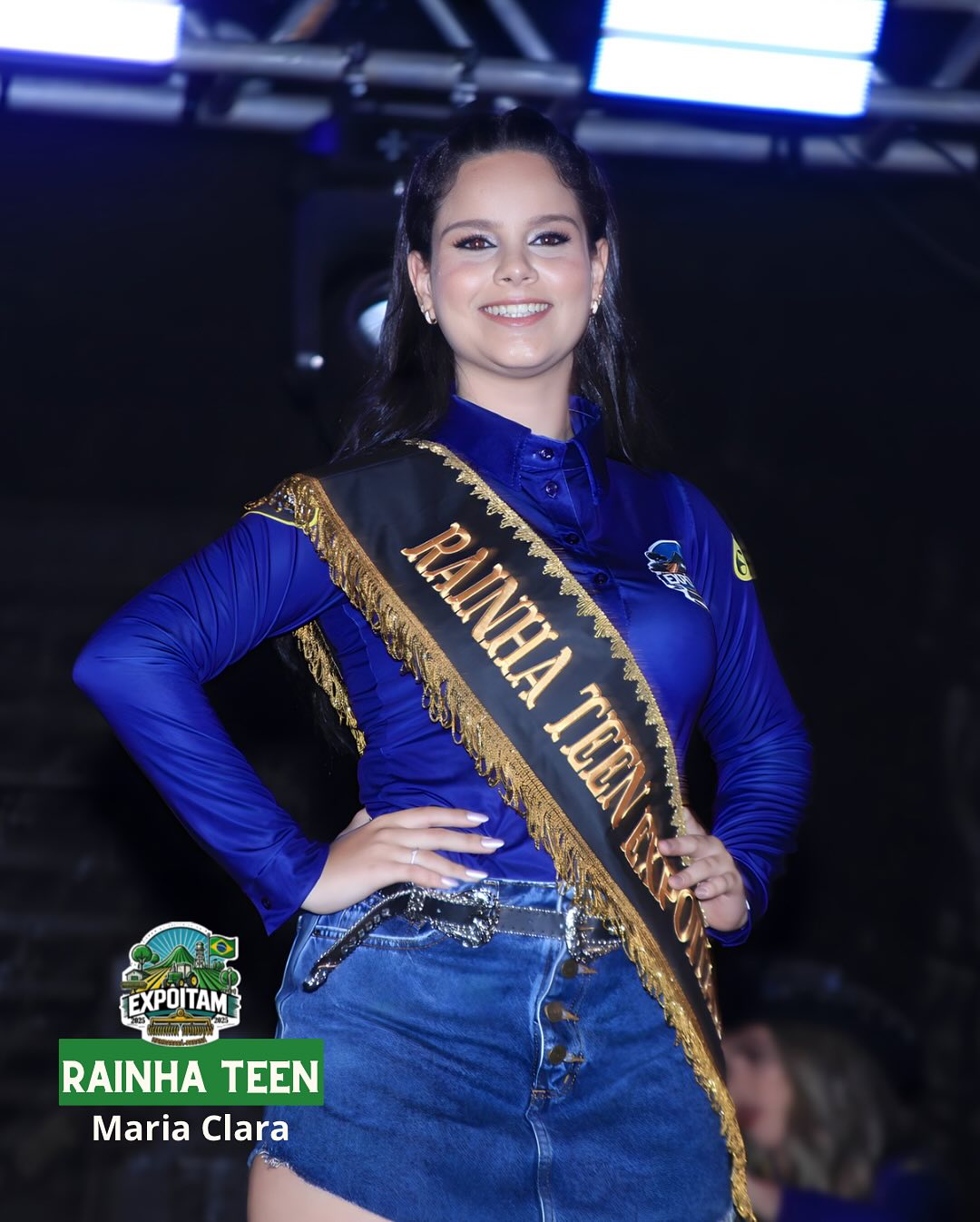 Brilhando como estrelas do rodeio nossa rainha e princesas Teen da EXPOITAM 🌟👑 
.
.
.
EXPOIT…