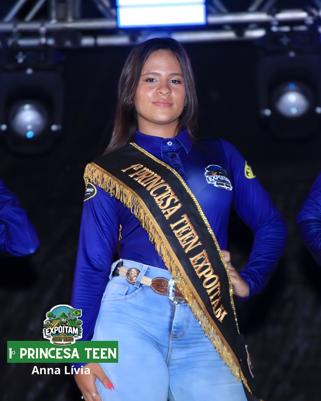 Brilhando como estrelas do rodeio nossa rainha e princesas Teen da EXPOITAM 🌟👑 
.
.
.
EXPOIT…